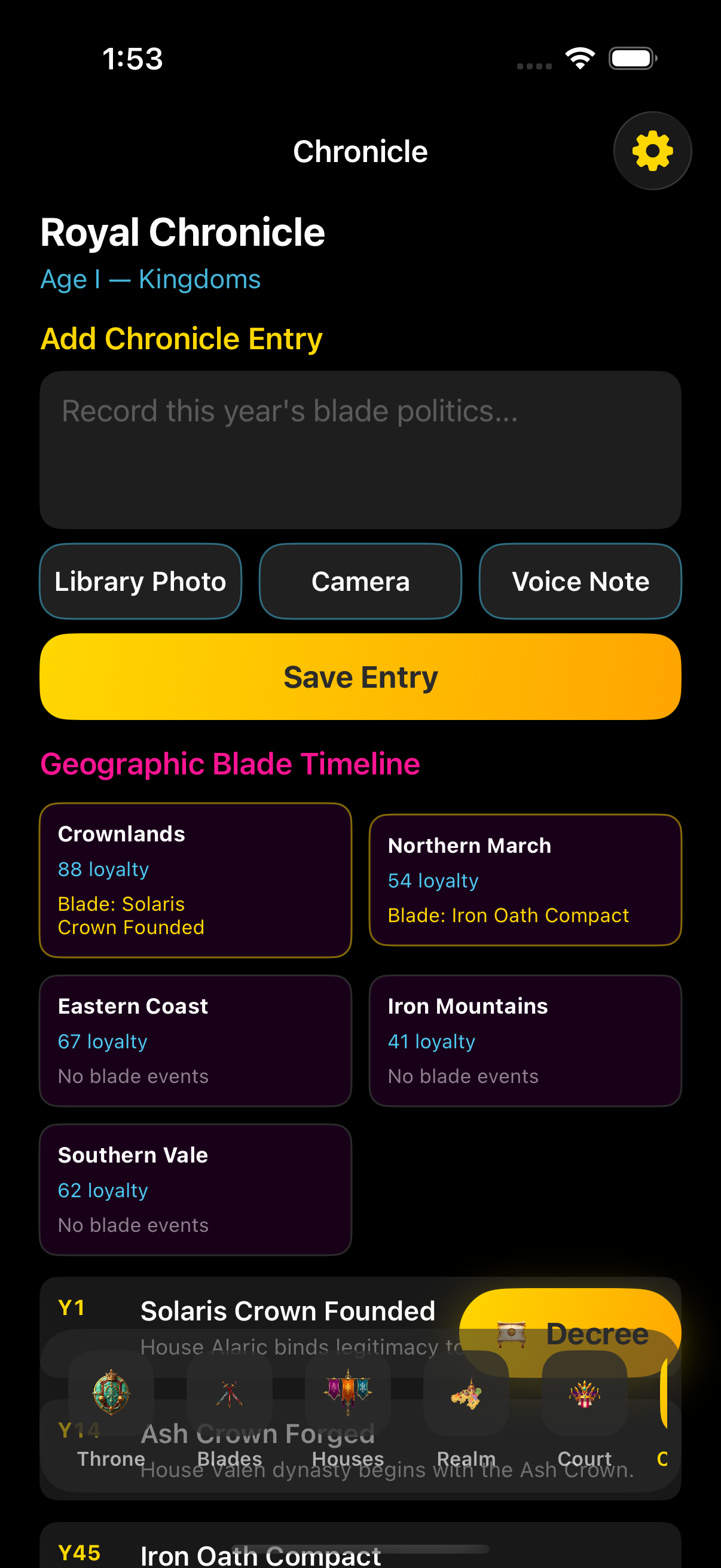 Blade Kingdom chronicle